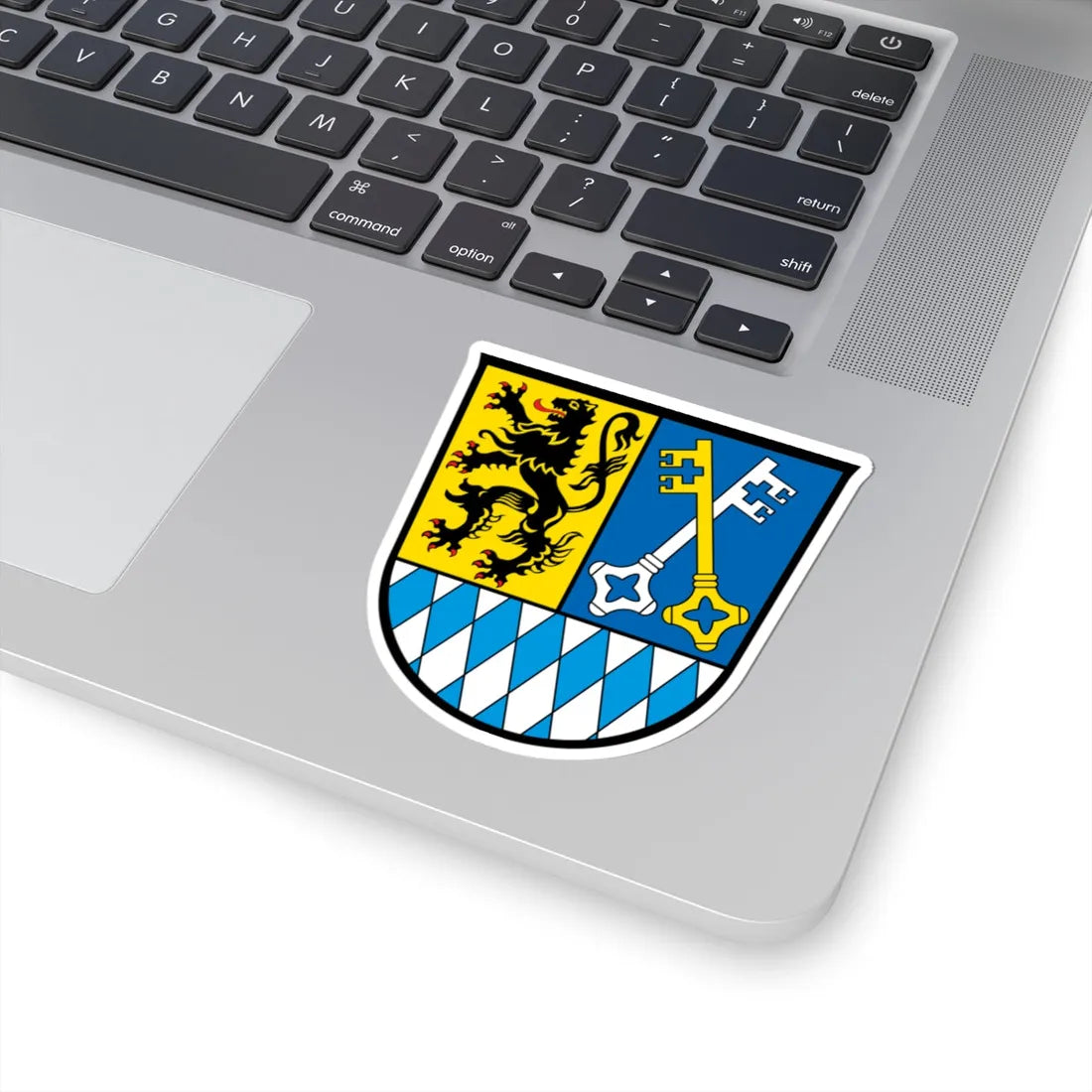 DEU Landkreis Berchtesgadener Land COA (Germany) (Coat of Arms) STICKER Vinyl Kiss-Cut Decal - The Sticker Space