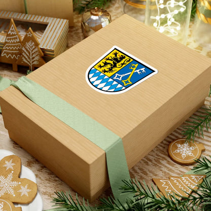 DEU Landkreis Berchtesgadener Land COA (Germany) (Coat of Arms) STICKER Vinyl Kiss-Cut Decal - The Sticker Space