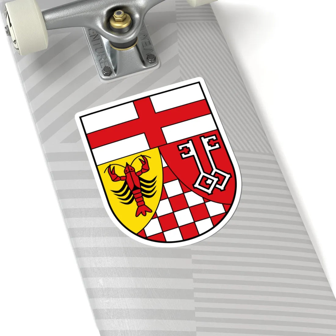 DEU Landkreis Bernkastel-Wittlich COA (Germany) (Coat of Arms) STICKER Vinyl Kiss-Cut Decal - The Sticker Space