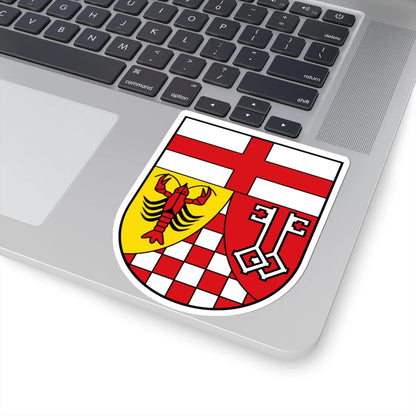 DEU Landkreis Bernkastel-Wittlich COA (Germany) (Coat of Arms) STICKER Vinyl Kiss-Cut Decal - The Sticker Space