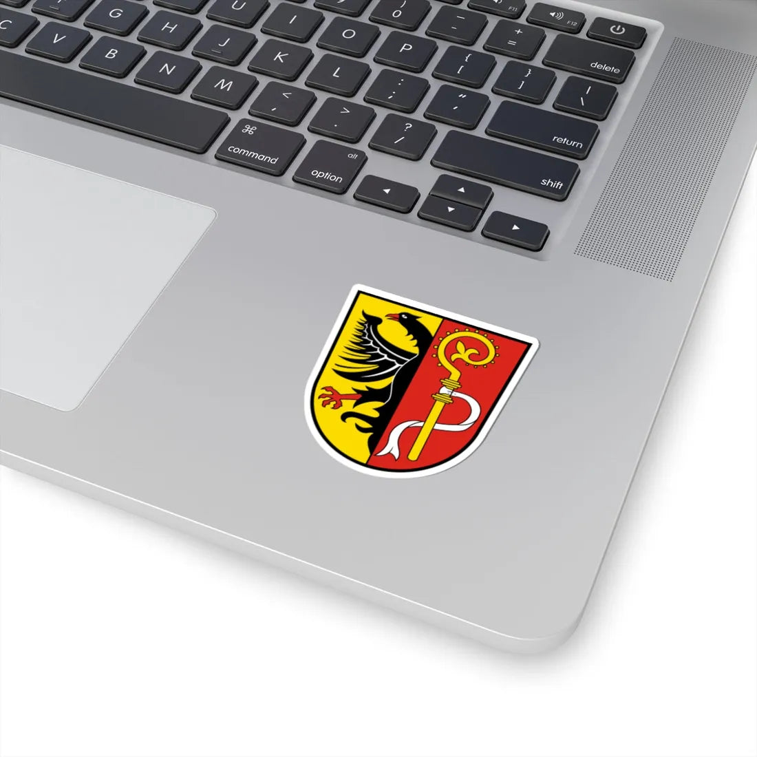 DEU Landkreis Biberach COA (Germany) (Coat of Arms) STICKER Vinyl Kiss-Cut Decal - The Sticker Space