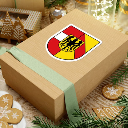 DEU Landkreis Breisgau-Hochschwarzwald COA (Germany) (Coat of Arms) STICKER Vinyl Kiss-Cut Decal - The Sticker Space