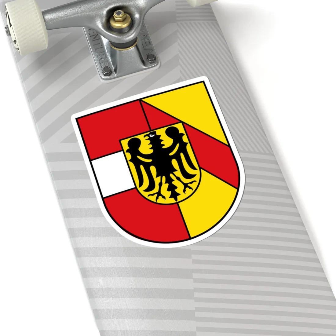 DEU Landkreis Breisgau-Hochschwarzwald COA (Germany) (Coat of Arms) STICKER Vinyl Kiss-Cut Decal - The Sticker Space