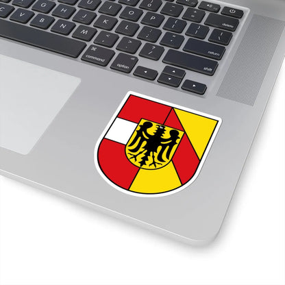 DEU Landkreis Breisgau-Hochschwarzwald COA (Germany) (Coat of Arms) STICKER Vinyl Kiss-Cut Decal - The Sticker Space