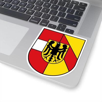 DEU Landkreis Breisgau-Hochschwarzwald COA (Germany) (Coat of Arms) STICKER Vinyl Kiss-Cut Decal - The Sticker Space