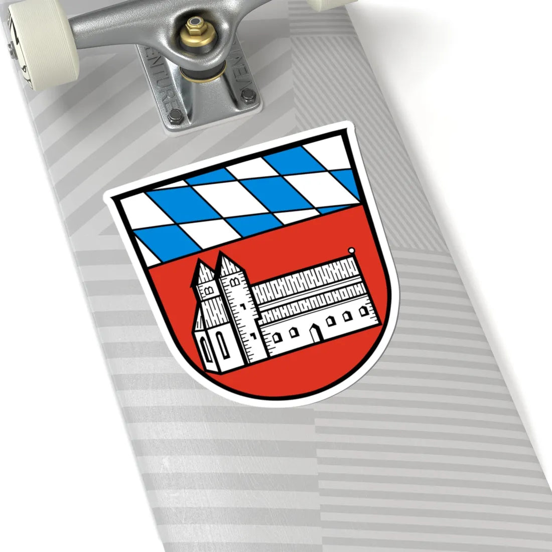 DEU Landkreis Cham COA (Germany) (Coat of Arms) STICKER Vinyl Kiss-Cut Decal - The Sticker Space