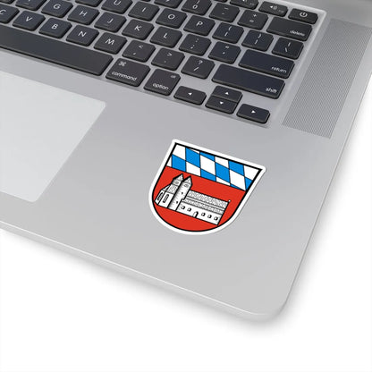 DEU Landkreis Cham COA (Germany) (Coat of Arms) STICKER Vinyl Kiss-Cut Decal - The Sticker Space