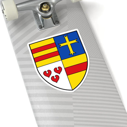 DEU Landkreis Cloppenburg COA (Germany) (Coat of Arms) STICKER Vinyl Kiss-Cut Decal - The Sticker Space