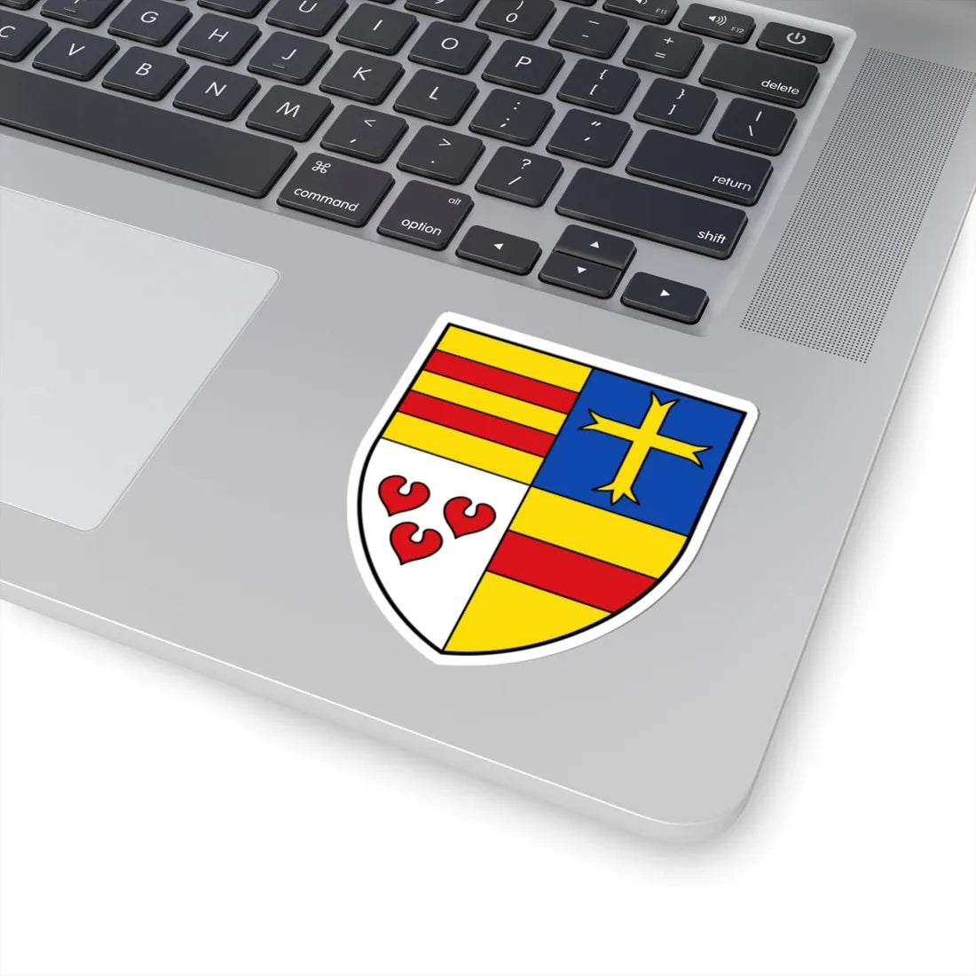 DEU Landkreis Cloppenburg COA (Germany) (Coat of Arms) STICKER Vinyl Kiss-Cut Decal - The Sticker Space