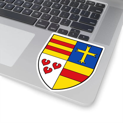 DEU Landkreis Cloppenburg COA (Germany) (Coat of Arms) STICKER Vinyl Kiss-Cut Decal - The Sticker Space