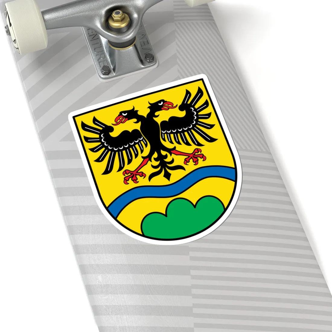 DEU Landkreis Deggendorf COA (Germany) (Coat of Arms) STICKER Vinyl Kiss-Cut Decal - The Sticker Space