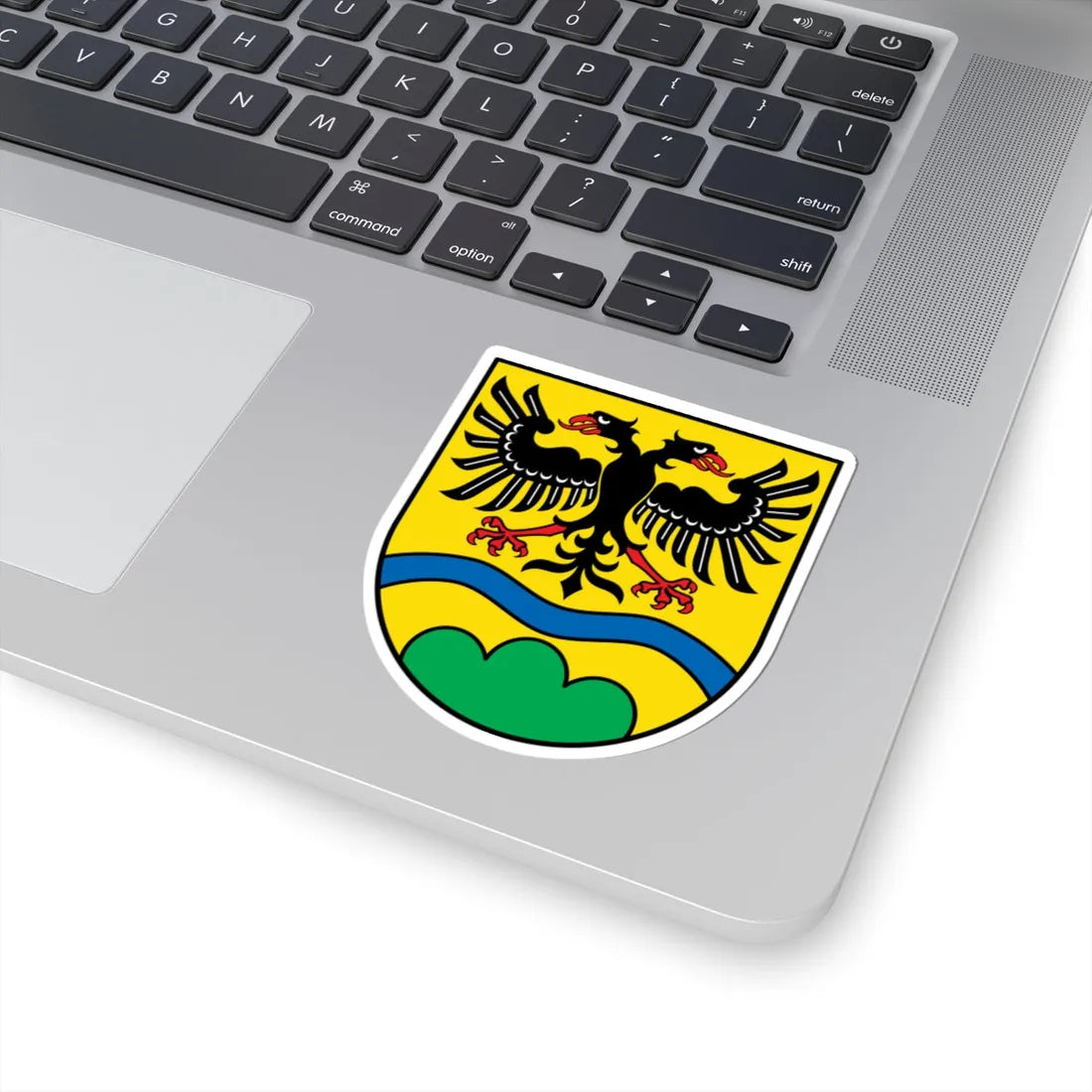 DEU Landkreis Deggendorf COA (Germany) (Coat of Arms) STICKER Vinyl Kiss-Cut Decal - The Sticker Space