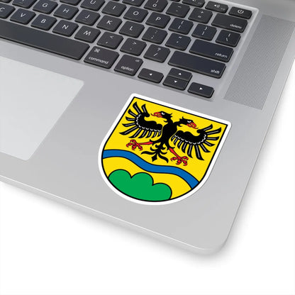 DEU Landkreis Deggendorf COA (Germany) (Coat of Arms) STICKER Vinyl Kiss-Cut Decal - The Sticker Space