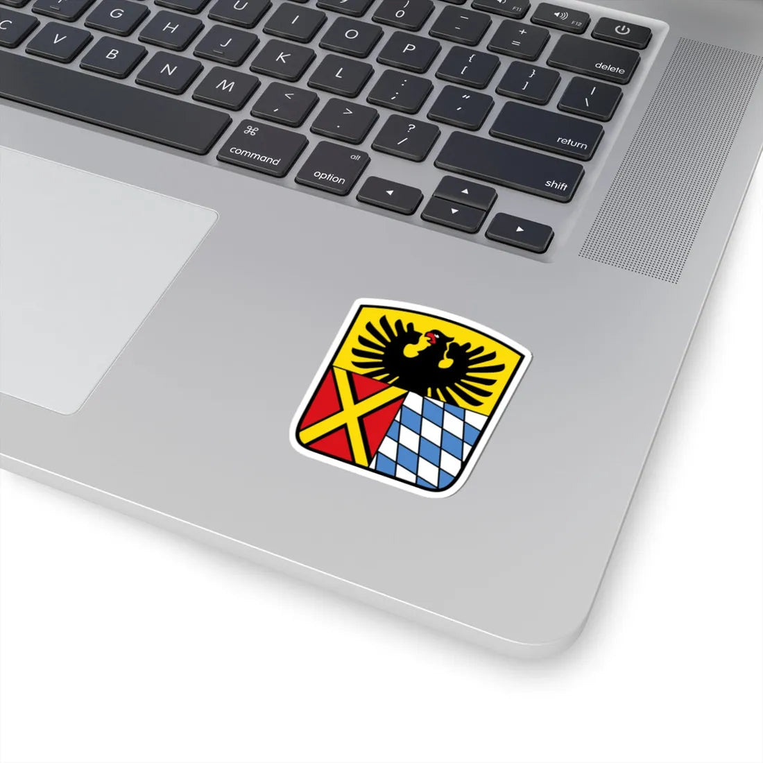 DEU Landkreis Donau-Ries COA (Germany) (Coat of Arms) STICKER Vinyl Kiss-Cut Decal - The Sticker Space