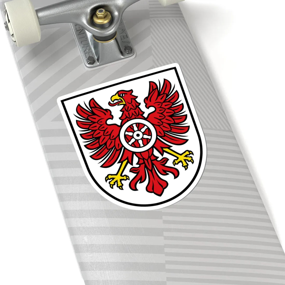 DEU Landkreis Eichsfeld COA (Germany) (Coat of Arms) STICKER Vinyl Kiss-Cut Decal - The Sticker Space