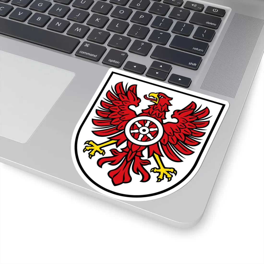 DEU Landkreis Eichsfeld COA (Germany) (Coat of Arms) STICKER Vinyl Kiss-Cut Decal - The Sticker Space