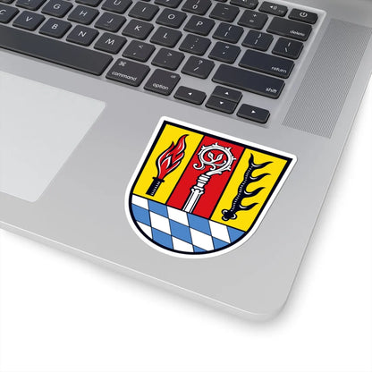 DEU Landkreis Eichstätt COA (Germany) (Coat of Arms) STICKER Vinyl Kiss-Cut Decal - The Sticker Space
