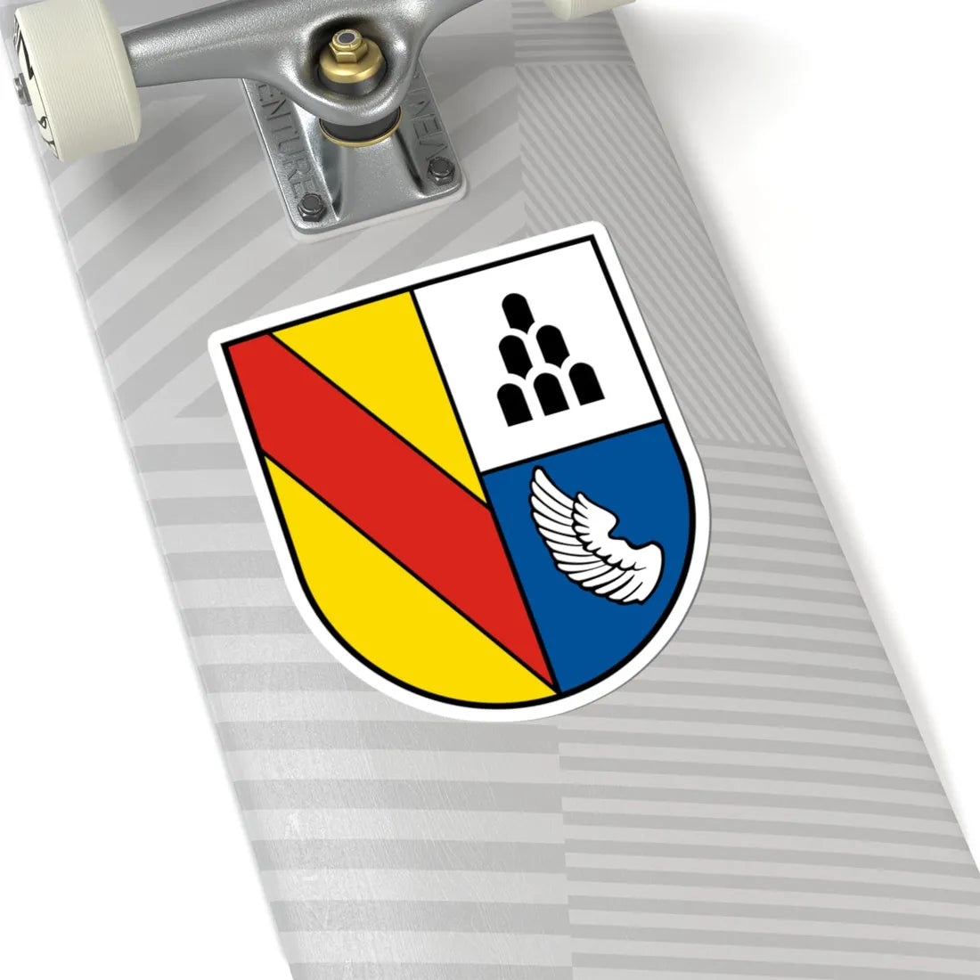 DEU Landkreis Emmendingen COA (Germany) (Coat of Arms) STICKER Vinyl Kiss-Cut Decal - The Sticker Space