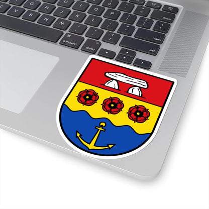 DEU Landkreis Emsland COA (Germany) (Coat of Arms) STICKER Vinyl Kiss-Cut Decal - The Sticker Space