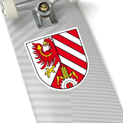 DEU Landkreis Fürth COA (Germany) (Coat of Arms) STICKER Vinyl Kiss-Cut Decal - The Sticker Space