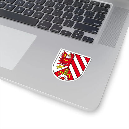 DEU Landkreis Fürth COA (Germany) (Coat of Arms) STICKER Vinyl Kiss-Cut Decal - The Sticker Space