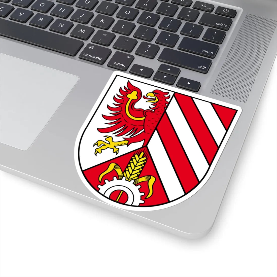 DEU Landkreis Fürth COA (Germany) (Coat of Arms) STICKER Vinyl Kiss-Cut Decal - The Sticker Space