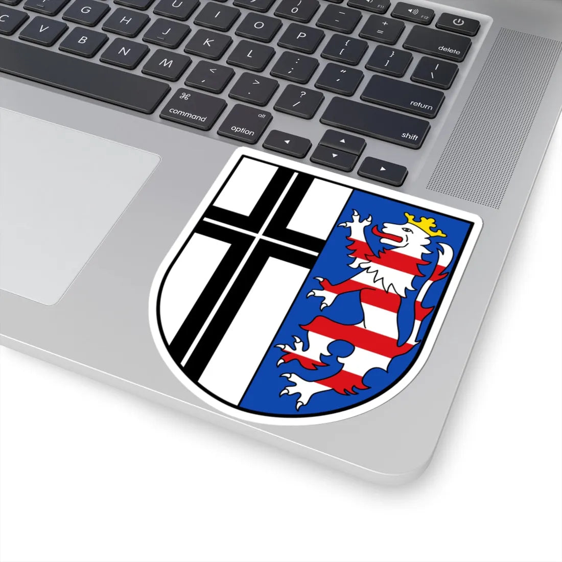 DEU Landkreis Fulda COA (Germany) (Coat of Arms) STICKER Vinyl Kiss-Cut Decal - The Sticker Space