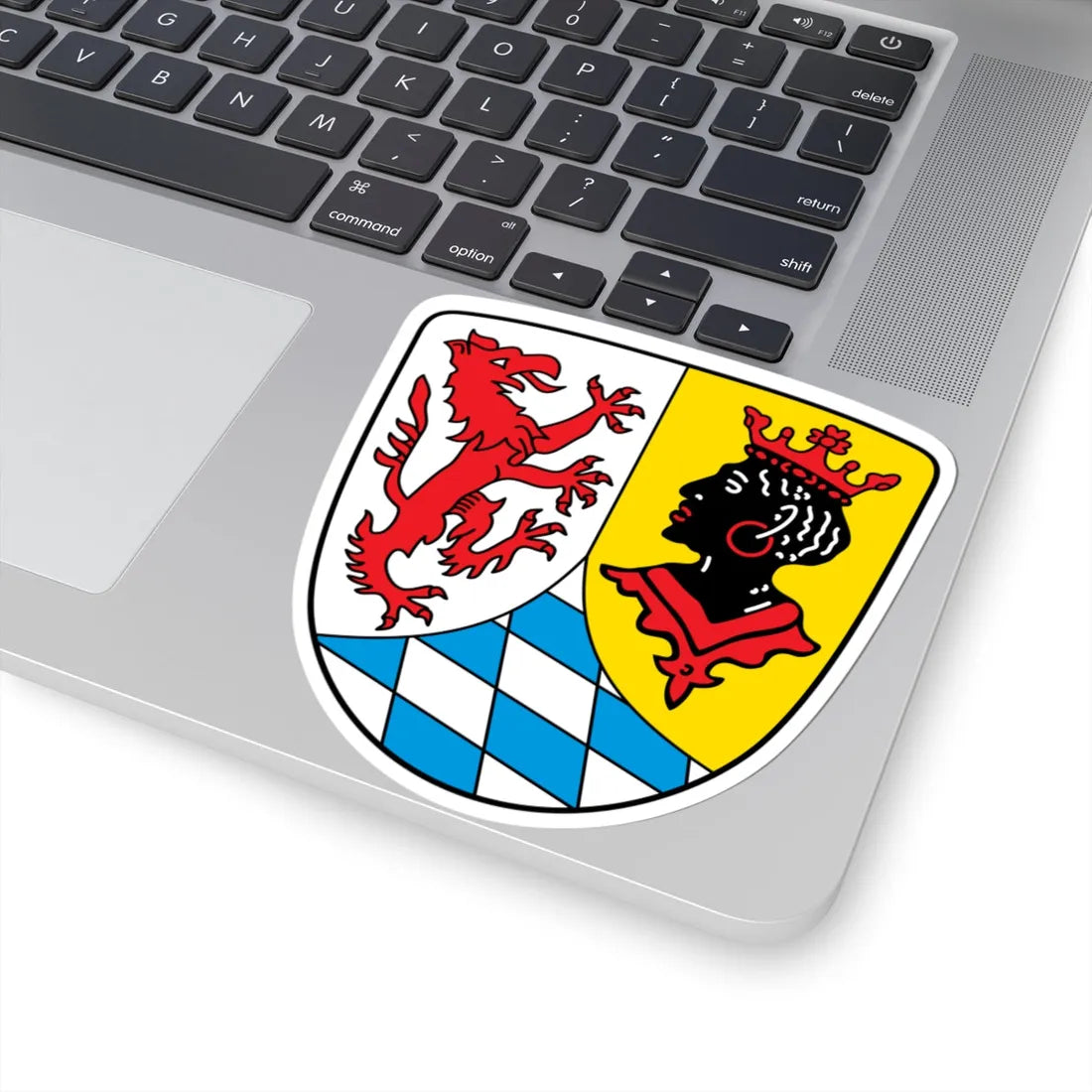 DEU Landkreis Garmisch-Partenkirchen COA (Germany) (Coat of Arms) STICKER Vinyl Kiss-Cut Decal - The Sticker Space