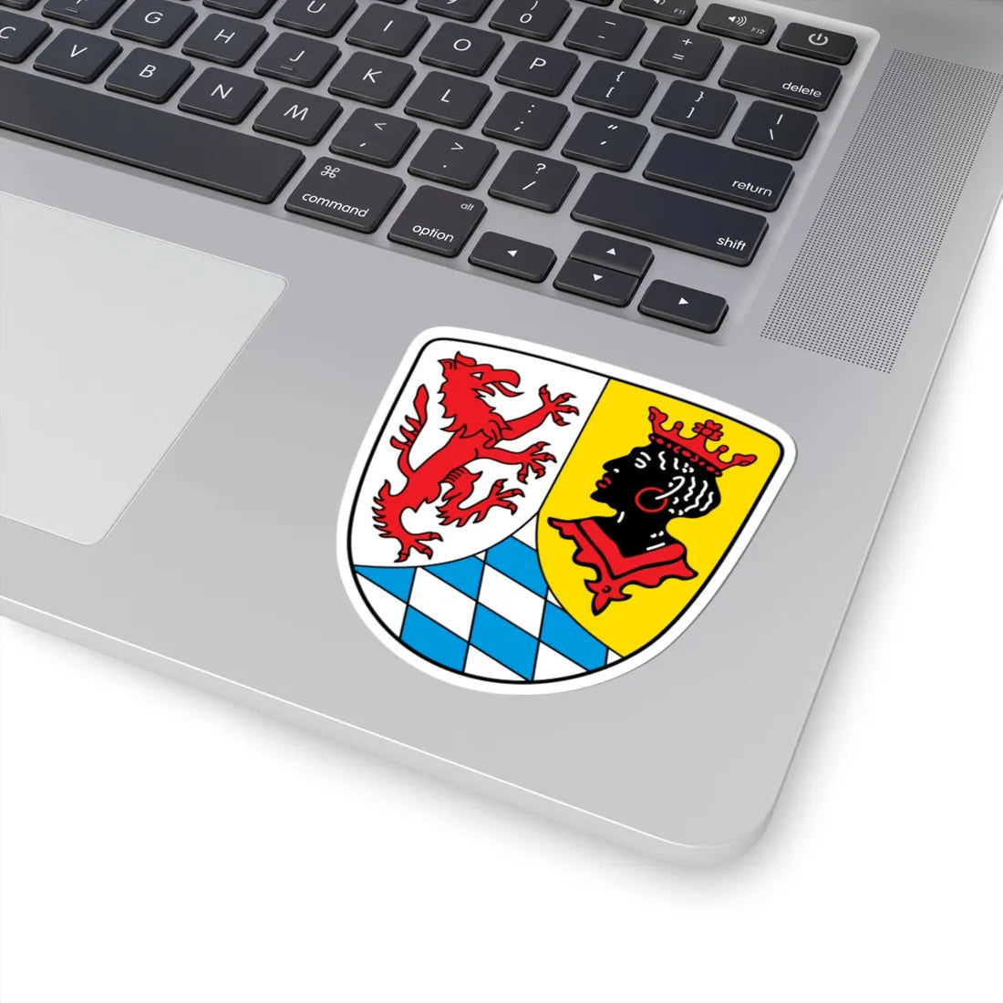 DEU Landkreis Garmisch-Partenkirchen COA (Germany) (Coat of Arms) STICKER Vinyl Kiss-Cut Decal - The Sticker Space