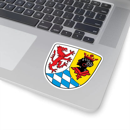 DEU Landkreis Garmisch-Partenkirchen COA (Germany) (Coat of Arms) STICKER Vinyl Kiss-Cut Decal - The Sticker Space