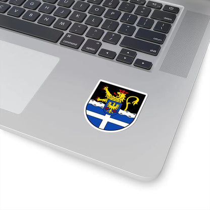 DEU Landkreis Germersheim COA (Germany) (Coat of Arms) STICKER Vinyl Kiss-Cut Decal - The Sticker Space