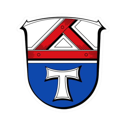 DEU Landkreis Gießen COA (Germany) (Coat of Arms) STICKER Vinyl Kiss-Cut Decal - The Sticker Space