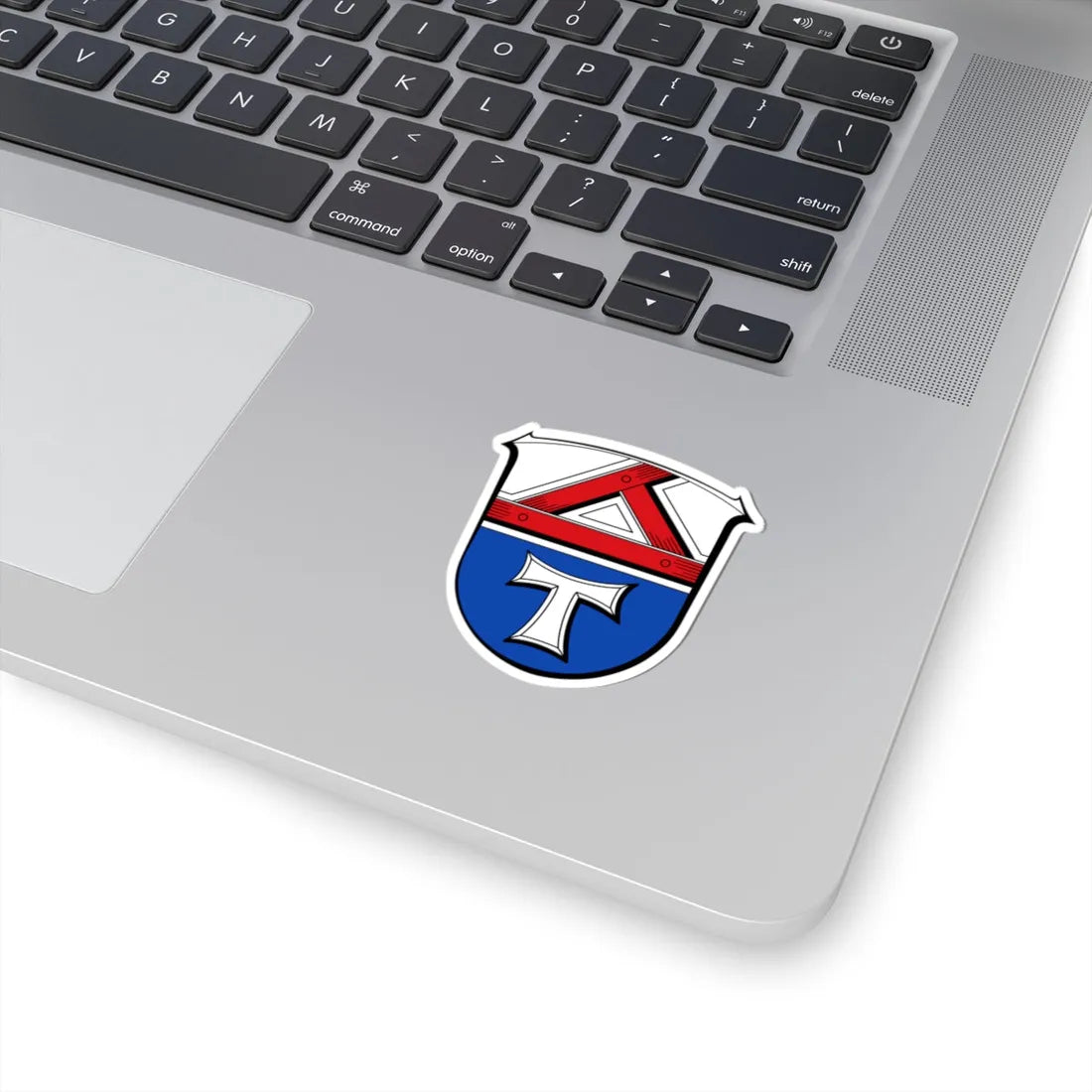 DEU Landkreis Gießen COA (Germany) (Coat of Arms) STICKER Vinyl Kiss-Cut Decal - The Sticker Space
