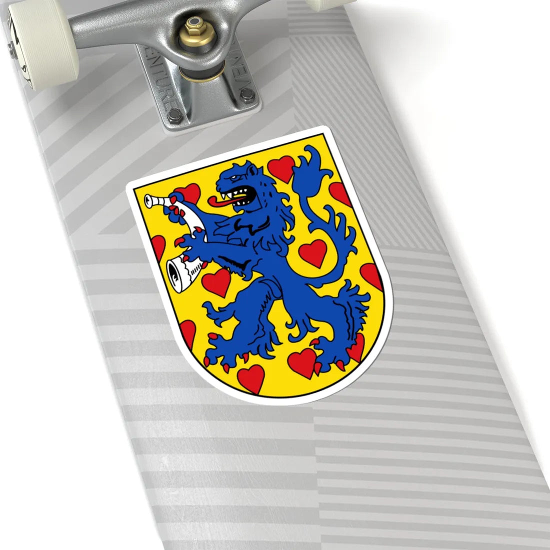 DEU Landkreis Gifhorn COA (Germany) (Coat of Arms) STICKER Vinyl Kiss-Cut Decal - The Sticker Space