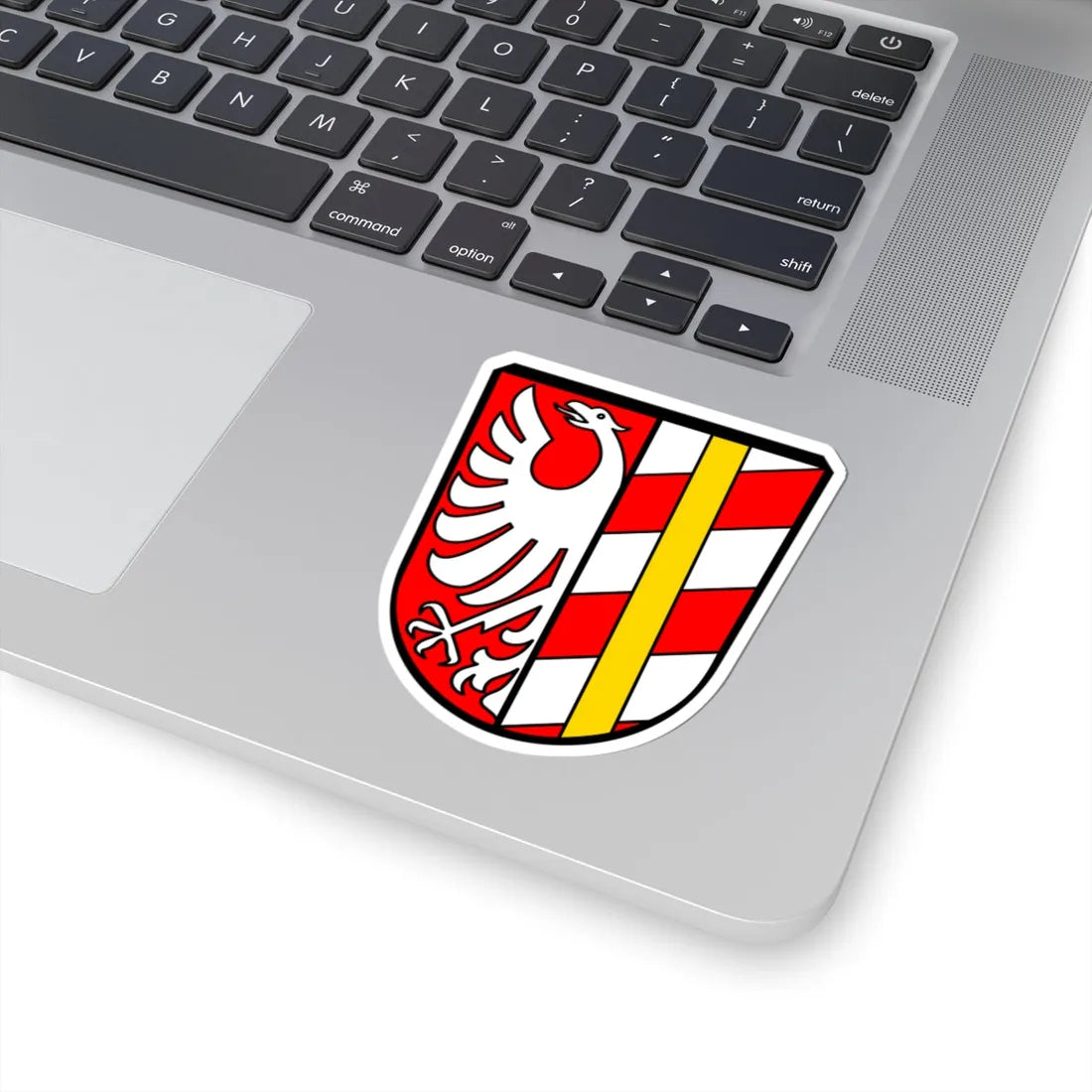 DEU Landkreis Günzburg COA (Germany) (Coat of Arms) STICKER Vinyl Kiss-Cut Decal - The Sticker Space