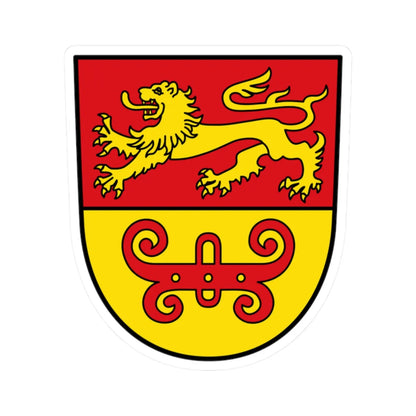 DEU Landkreis Goettingen 1935 COA (Germany) (Coat of Arms) STICKER Vinyl Kiss-Cut Decal 2 Inch White - The Sticker Space