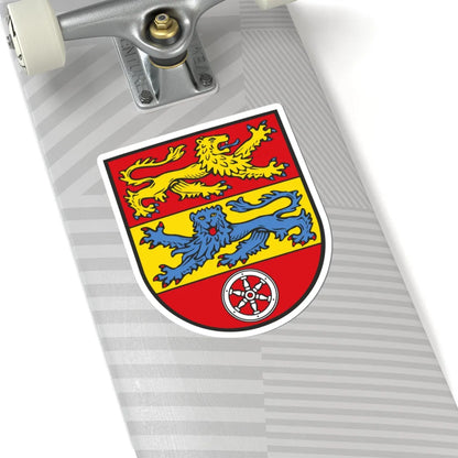 DEU Landkreis Goettingen COA (Germany) (Coat of Arms) STICKER Vinyl Kiss-Cut Decal - The Sticker Space