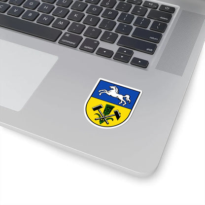 DEU Landkreis Helmstedt COA (Germany) (Coat of Arms) STICKER Vinyl Kiss-Cut Decal - The Sticker Space