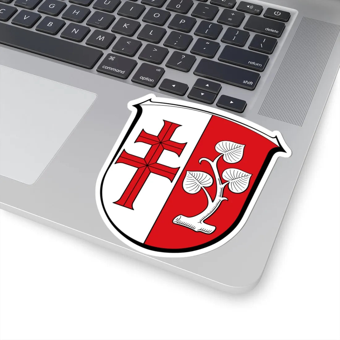 DEU Landkreis Hersfeld-Rotenburg COA (Germany) (Coat of Arms) STICKER Vinyl Kiss-Cut Decal - The Sticker Space