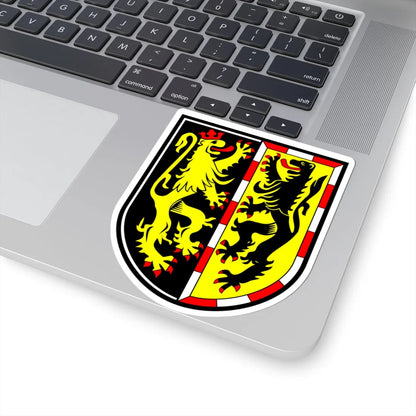 DEU Landkreis Hof COA (Germany) (Coat of Arms) STICKER Vinyl Kiss-Cut Decal - The Sticker Space