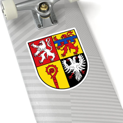 DEU Landkreis Homburg COA (Germany) (Coat of Arms) STICKER Vinyl Kiss-Cut Decal - The Sticker Space