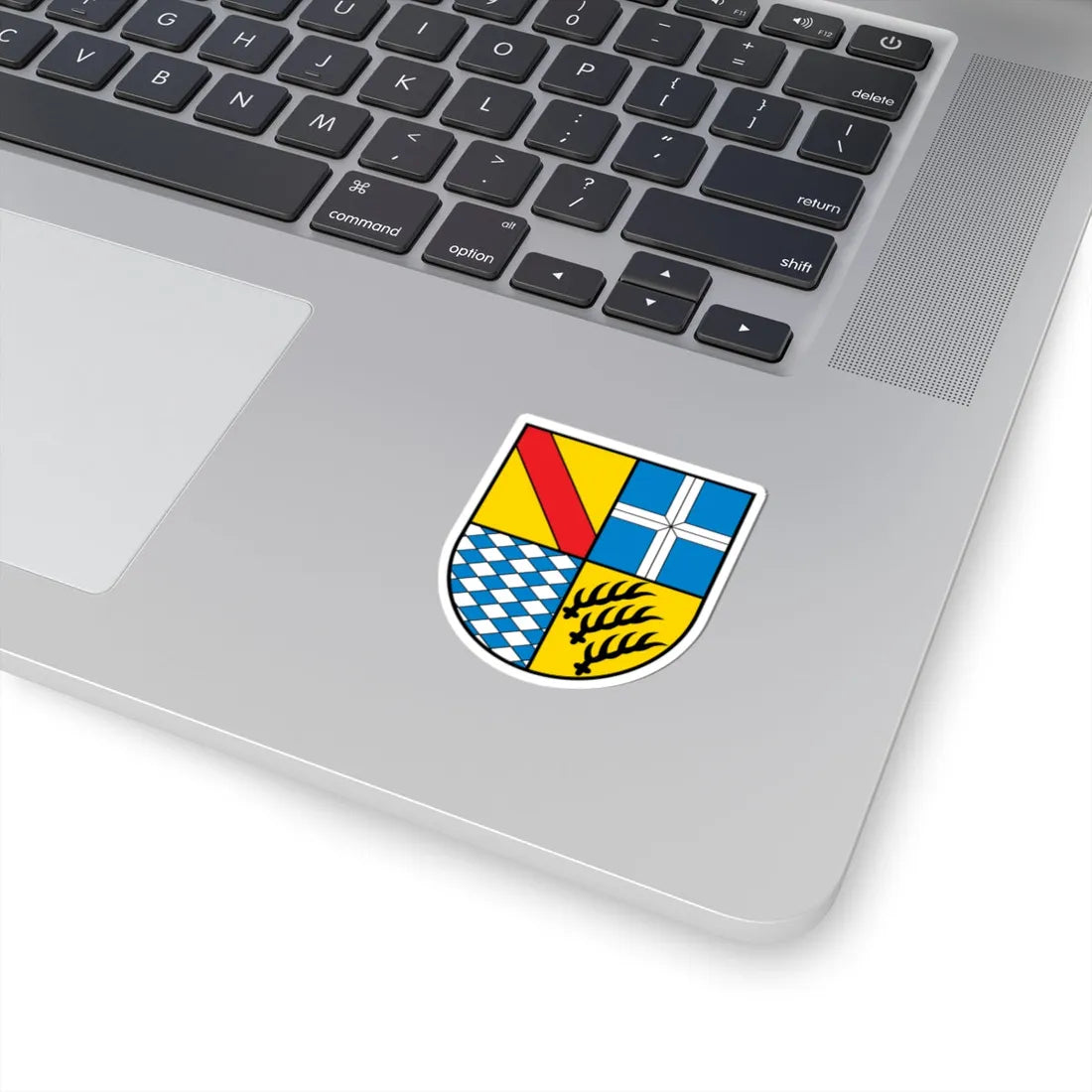 DEU Landkreis Karlsruhe COA (Germany) (Coat of Arms) STICKER Vinyl Kiss-Cut Decal - The Sticker Space
