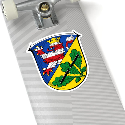 DEU Landkreis Kassel COA (Germany) (Coat of Arms) STICKER Vinyl Kiss-Cut Decal - The Sticker Space