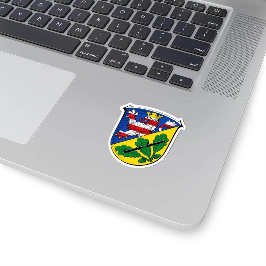 DEU Landkreis Kassel COA (Germany) (Coat of Arms) STICKER Vinyl Kiss-Cut Decal - The Sticker Space