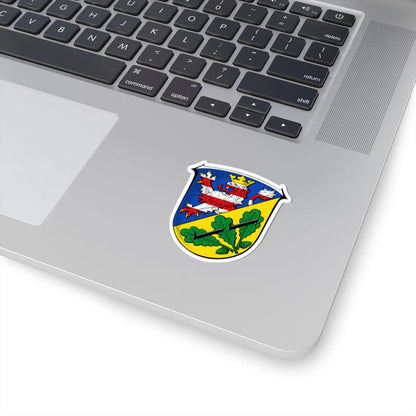 DEU Landkreis Kassel COA (Germany) (Coat of Arms) STICKER Vinyl Kiss-Cut Decal - The Sticker Space