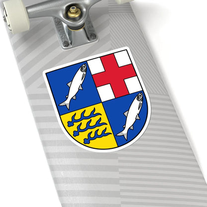 DEU Landkreis Konstanz COA (Germany) (Coat of Arms) STICKER Vinyl Kiss-Cut Decal - The Sticker Space
