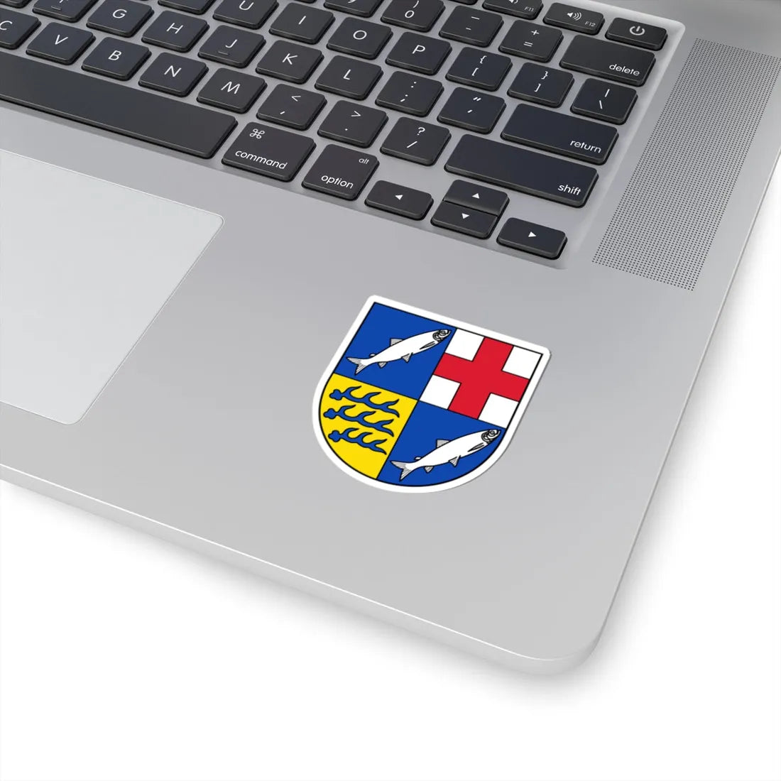 DEU Landkreis Konstanz COA (Germany) (Coat of Arms) STICKER Vinyl Kiss-Cut Decal - The Sticker Space