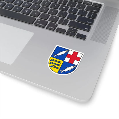 DEU Landkreis Konstanz COA (Germany) (Coat of Arms) STICKER Vinyl Kiss-Cut Decal - The Sticker Space