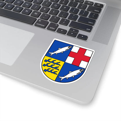 DEU Landkreis Konstanz COA (Germany) (Coat of Arms) STICKER Vinyl Kiss-Cut Decal - The Sticker Space