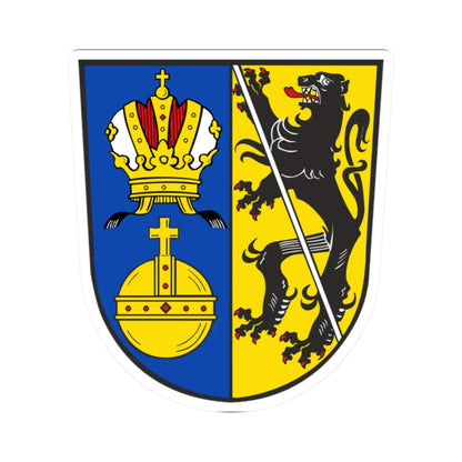 DEU Landkreis Lichtenfels COA (Germany) (Coat of Arms) STICKER Vinyl Kiss-Cut Decal 2 Inch White - The Sticker Space